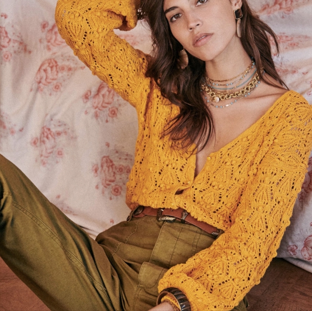 Sezane Annette Sweater size Small